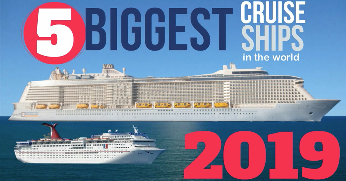 what's the biggest cruise ship company