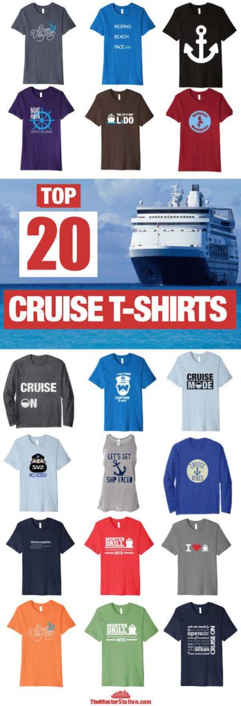 17 Best Cruise Shirts for Hardcore Cruising Fans - The Muster Station